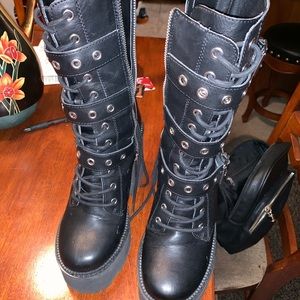 Vendetta boots from killstar